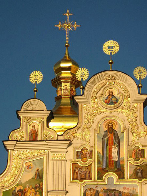 乌克兰基辅大修道院 

