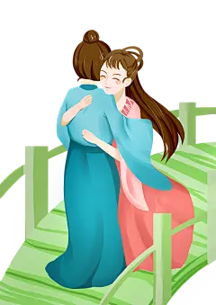牛郎织女 七夕节素材 png