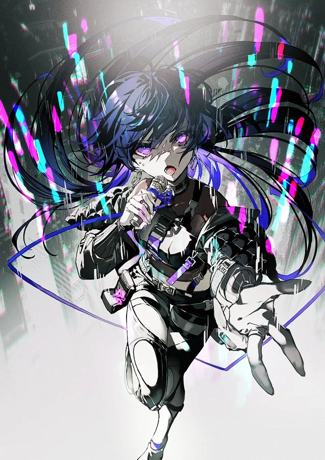 二次元插画内的花瓣采集图片-DIOの人间冒险