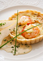 Stilton Shrimp Tarts