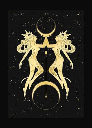Gemini Stars gold fo...