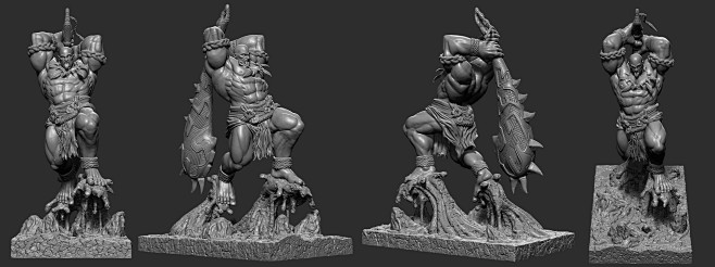 Tumatauenga Figure -...