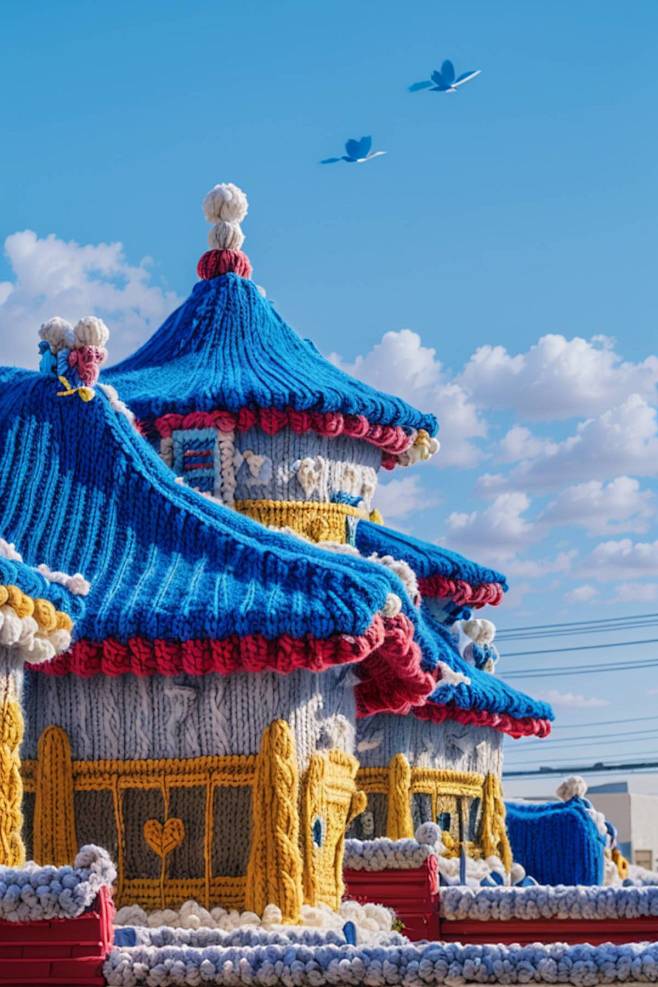 天冷了加件毛衣吧！12 个针织毛绒地标建...