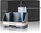 SinkSmart Sink Caddy Kitchen Organiser - Modern Sleek Design - Large Capacity - with Removable Drip Tray, Grey : Amazon.co.uk: Home & Kitchen