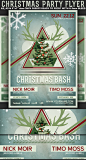 Christmas Minimal Party Flyer-Poster on Behance