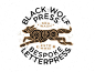 Black Wolf Press Lockup