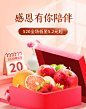 520感恩食品生鲜海报banner