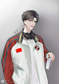 《AWN[绝地求生]》祁醉 禁商
画师：LOFTER/微博@DQ花青