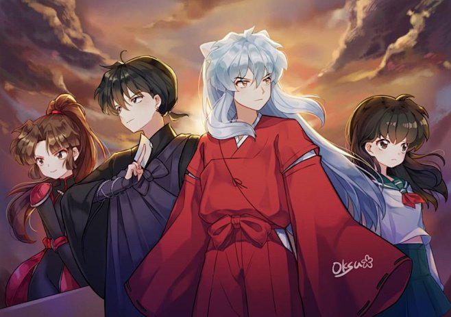 犬夜叉珊瑚弥勒日暮戈薇twi Rktldtld