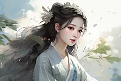 中国古装女孩人物形象