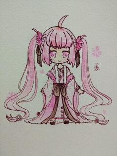 彩璃cairly采集到角虫家的画