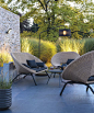 stylish modern seating for the garden  | adamchristopherdesign.co.uk