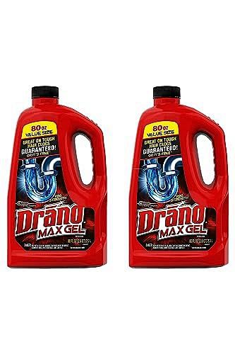 Drano Max Gel Drain Clog Remover And Cleaner For Shower Or Sink Drains ...