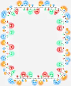 手绘多彩灯泡边框_新图网 https://ixintu.com 手绘灯泡 彩灯 童趣 多彩灯泡 唯美 小清新边框