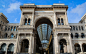 维多利亚二世拱廊, 米兰,意大利,外立面,水平画幅,旅行者,户外,屋顶,著名景点,服装店