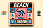 Beach London on Behance