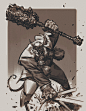 Character design challenge, Grzegorz Przybyś : Started 30 days character design challenge based on topic from #creatuanary2019 official prompt list.