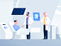 ProcuredHealth : Styleframe for an explainer video about a heath app