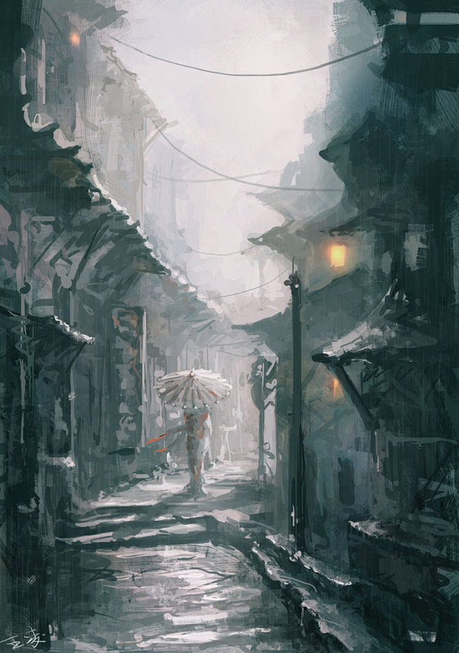 Dawn by wlop on devi...