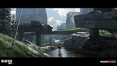 走直线采集到the last of us