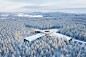 BIG completes "world's most environmentally friendly furniture factory" for Vestre in Norway : Architecture firm BIG has constructed a Passivhaus factory in a Norwegian forest for outdoor furniture maker Vestre, which is made from local mass tim