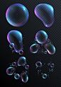 水珠20200410 夏日透明水球水泡高清矢量素材谷雨雨滴流水AI EPS-淘宝网