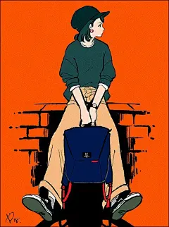 日本插画师 やべさわこ 笔下的复古风少女插画.#艺术研习社# #插画# ​​​​