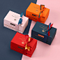 礼物盒小号精致口红礼品盒空盒一支装高档韩版ins风包装简约盒子-淘宝网