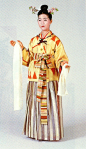 日本古代女士服饰