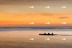 海洋 自然 桌面背景 游艇 日落 Windows壁纸 辉光 天空