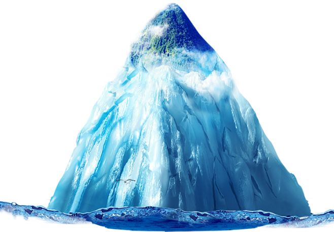 冰川 冰山图片冰块雪山PNG模板