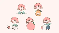 #LOGO精选# 桃芝夭夭奶茶LOGO设计和品牌VI设计欣赏
via：爱设计的小杰 ​​​​