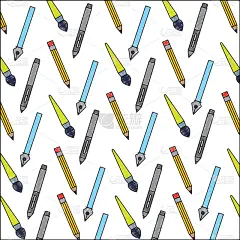 式样,学校用品,创造力,概念,铅笔,画笔,壁纸,涂料,设备用品,教育
