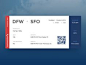 Boarding Pass Design Inspiration — Muzli -Design Inspiration — Medium