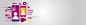 A series of illustrations : A series of illustrations for a website banner concepts