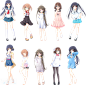 【立绘】お兄ちゃん、キッスの準備はまだですか？エッチの準備もまだですか？【0.1g】-角色素材-微元素Element3ds - Powered by Discuz!