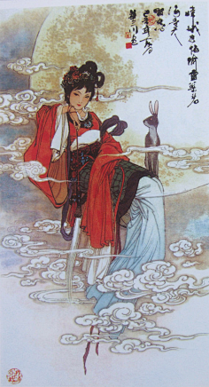 com李唐佛教绘画《飞天》滴答的雨采集到国风素材采集photo.renren.