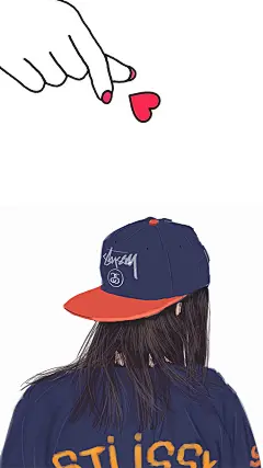 「卡通手机壁纸。插画设计。高清动漫。背景锁屏。」❤️