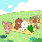 Photo shared by LINE FRIENDS_Official on May 24, 2022 tagging @linefriends_kr. May be a cartoon.