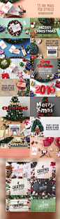 Christmas Assets And Mock Ups - Updated For 2016 : Updated for 2016.