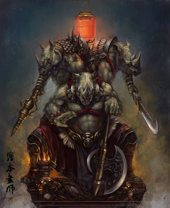 张墨一西游记系列之青龙山犀牛怪西游记