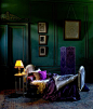 green and purple room inspiration | beautiful ... | inspiring interio…