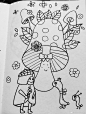 #每日一幅，简笔画# @简笔画 @康米姑娘 @懒人简笔画 @千笔网简笔画 @趣画画 2郑州·河南农业大学 ​​​​