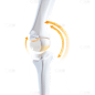 医疗系列3D保护关节箭头环绕元素