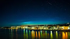 丹麦奥尔堡夜景壁纸封面大图