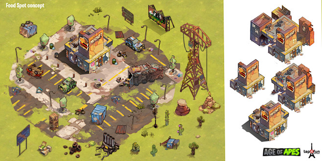 Game concept art