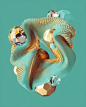 其中包括图片：Nonsense in 3D N°211-220