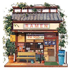 Robotben采集到水彩