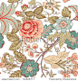 Vintage flower pattern 正版图片在线交易平台 - 海洛创意（HelloRF） - 站酷旗下品牌 - Shutterstock中国独家合作伙伴