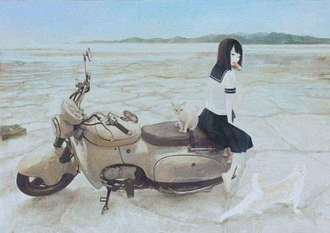 #插画#
日本插画师Jun Kumaor...